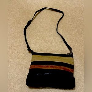 Crossbody multi colored bag